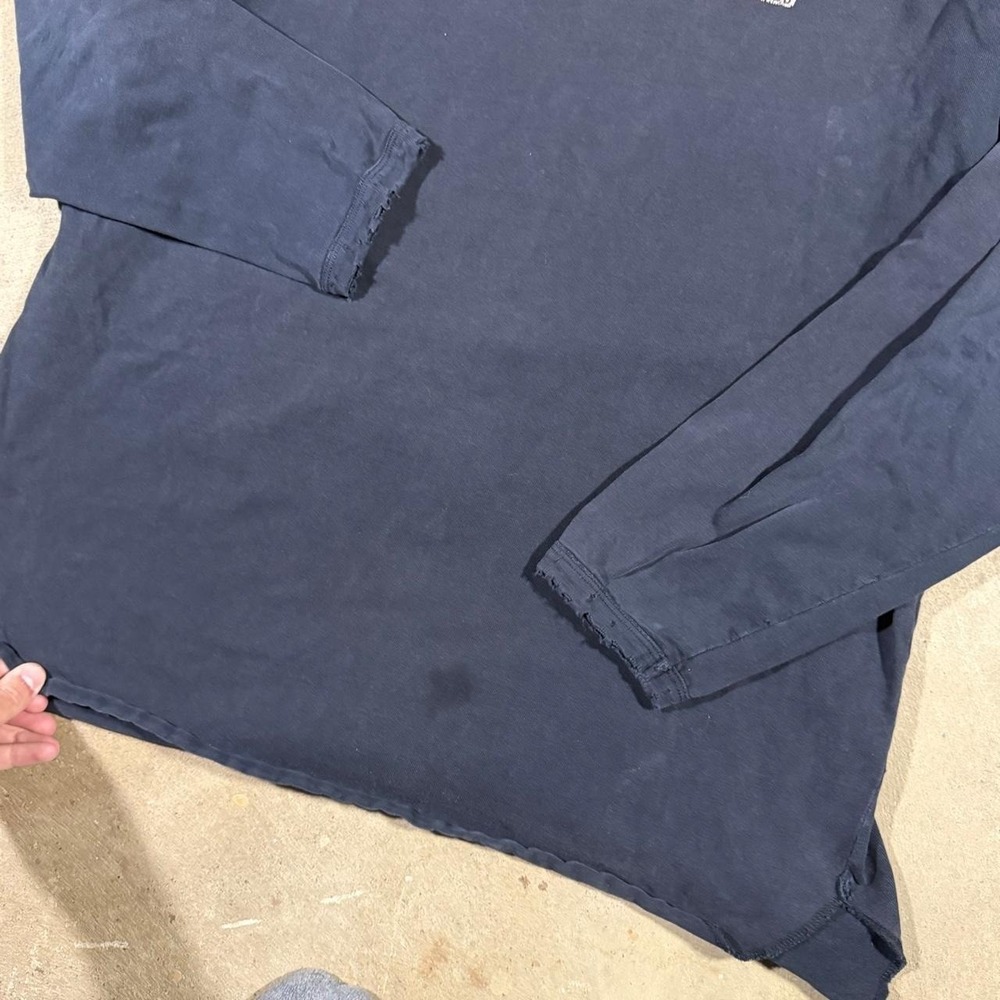 thrashed American eagle outfitters emo grunge mallcore long sleeve shirt - Picture 3 of 7